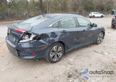 2018 Honda Civic Ex-T из США, поврежденный, VIN JHMFC1F38JX016589